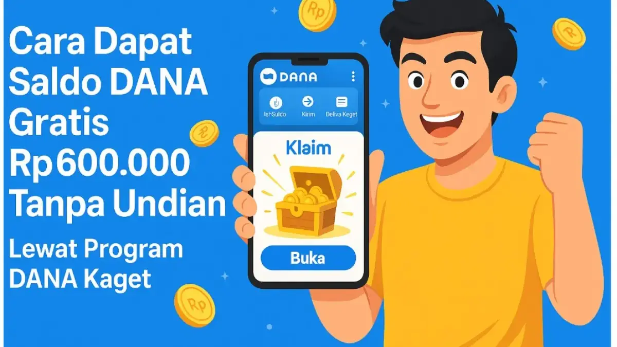Saldo DANA gratis tanpa undian