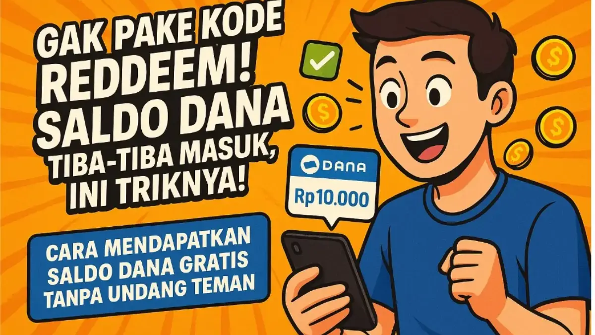 Aplikasi Penghasil Saldo DANA Gratis