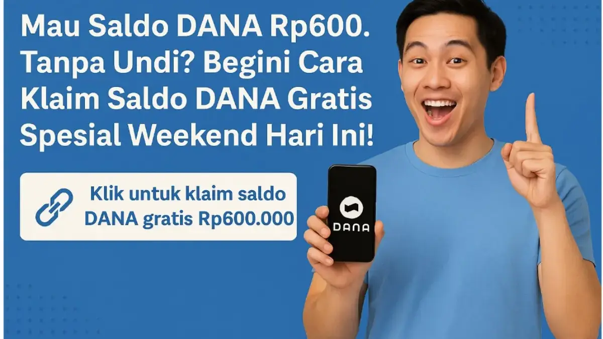 Klaim Saldo DANA Gratis