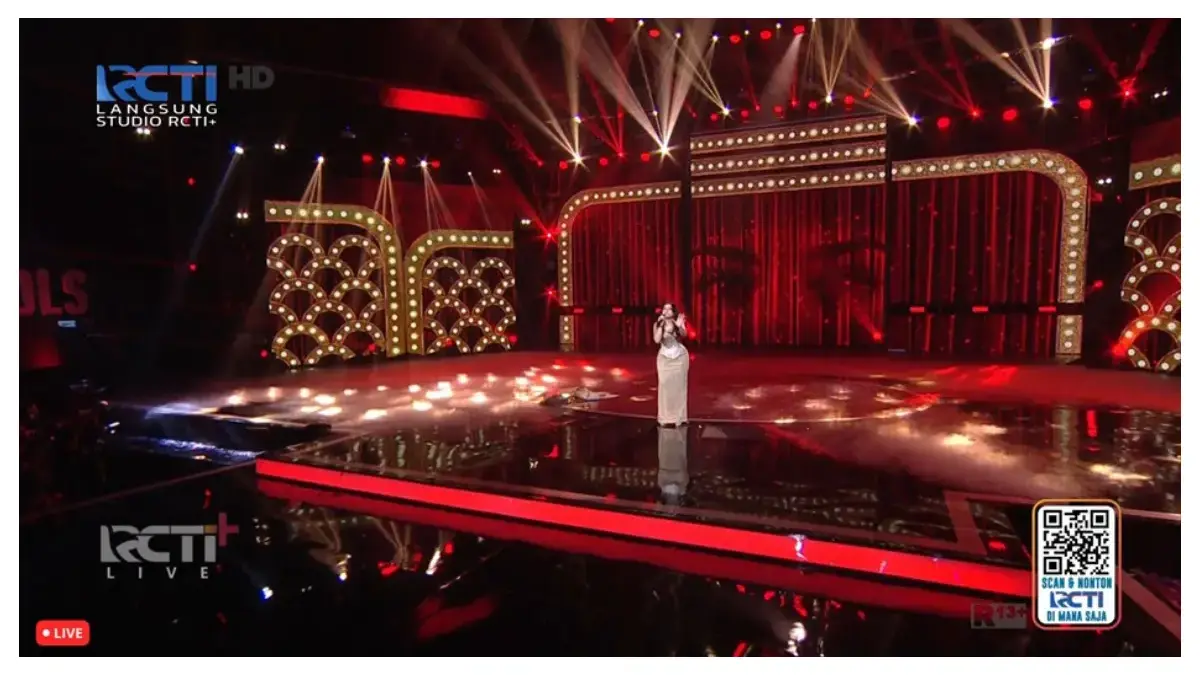 Shabrina Bawakan Lagu Oscar Winning Tears (Tangkapan layar RCTI+)