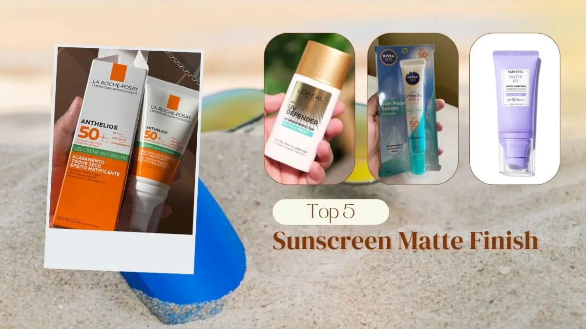 Sunscreen Matte Finish