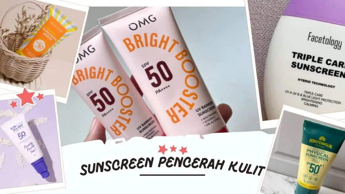 Sunscreen Pencerah Kulit