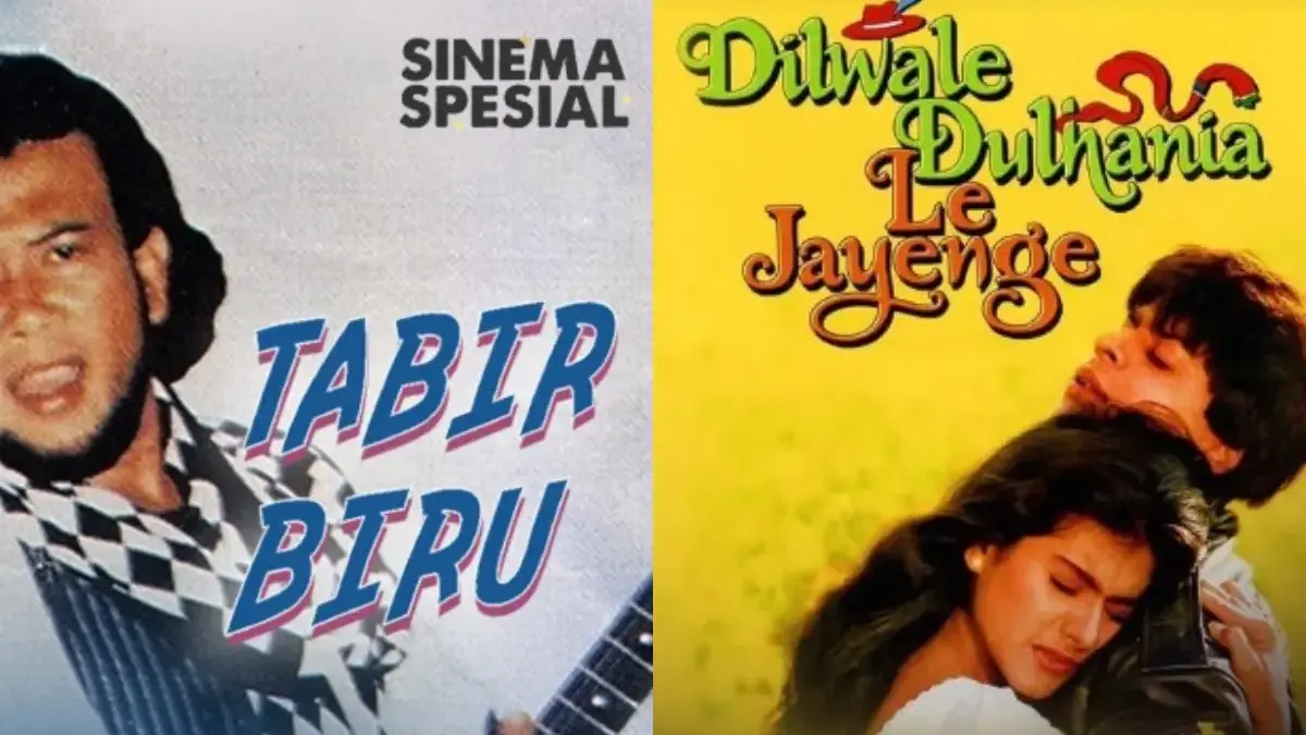 Tabir Biru, Mega Bollywood Dilwale Dulhaina Le Jayenge (instagram.com @antv)