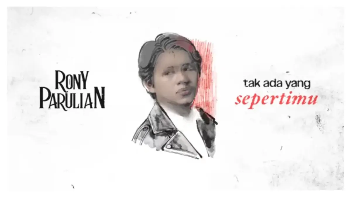 Lirik Lagu Tak Ada yang Sepertimu (tangkapan layar YouTube Rony Parulian)