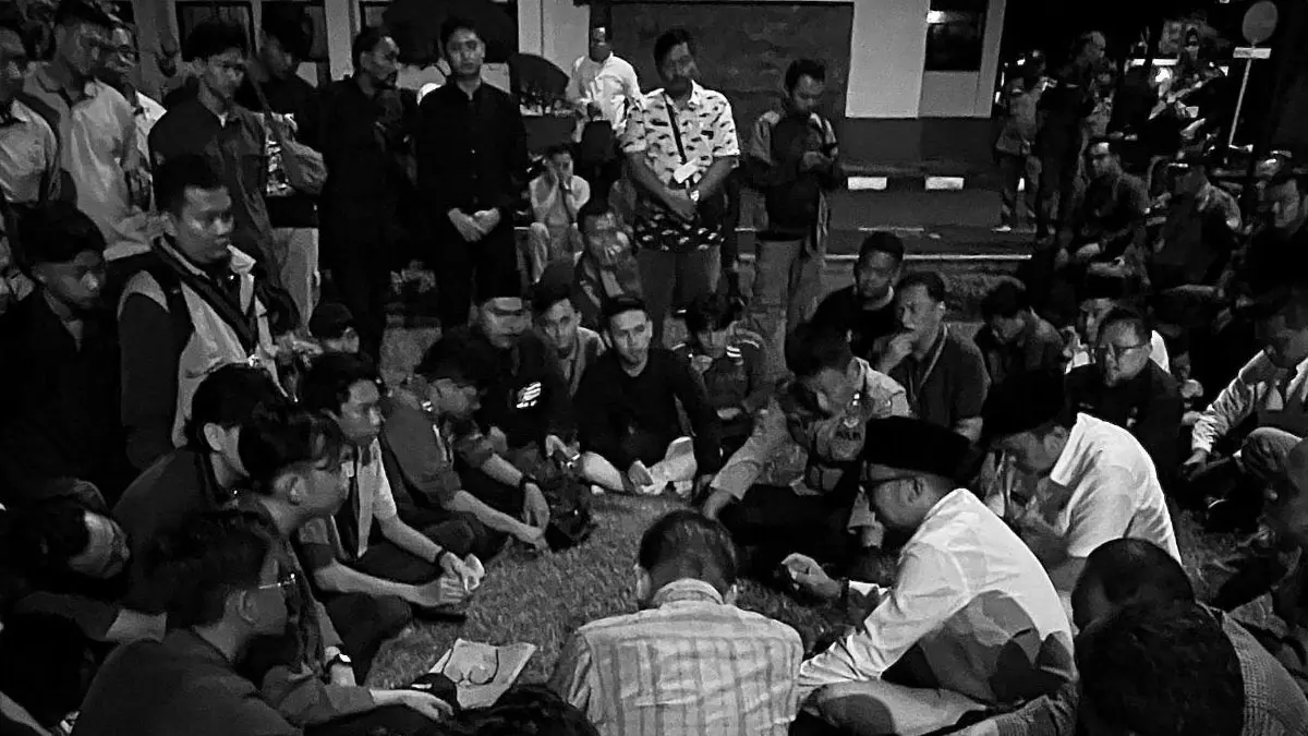 audiensi di bale Kota tasikmalaya