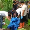 Jenazah pria, nur azis meninggal dunia, sungai cimulu kota tasikmalaya
