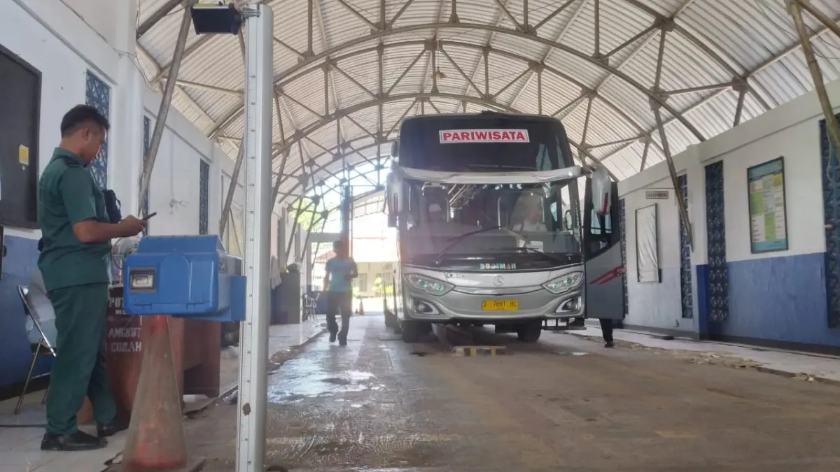 Bus Calon Jemaah Haji Kota Banjar Layak Jalan