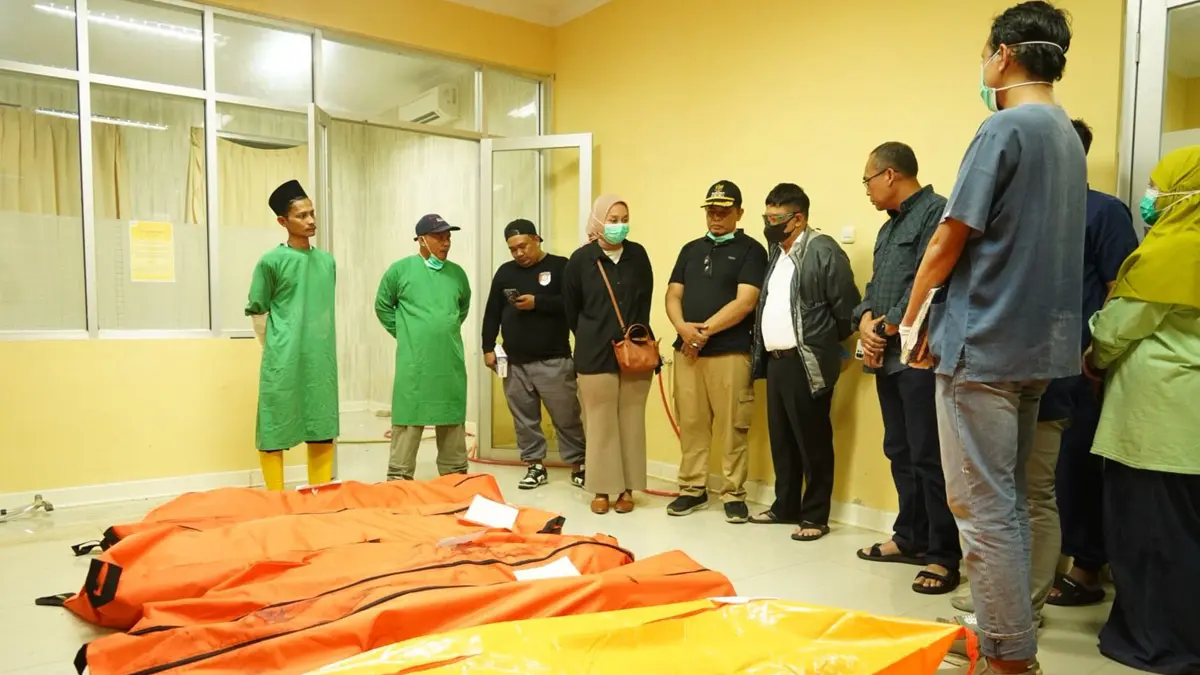 Jenazah Korban Ledakan di Garut