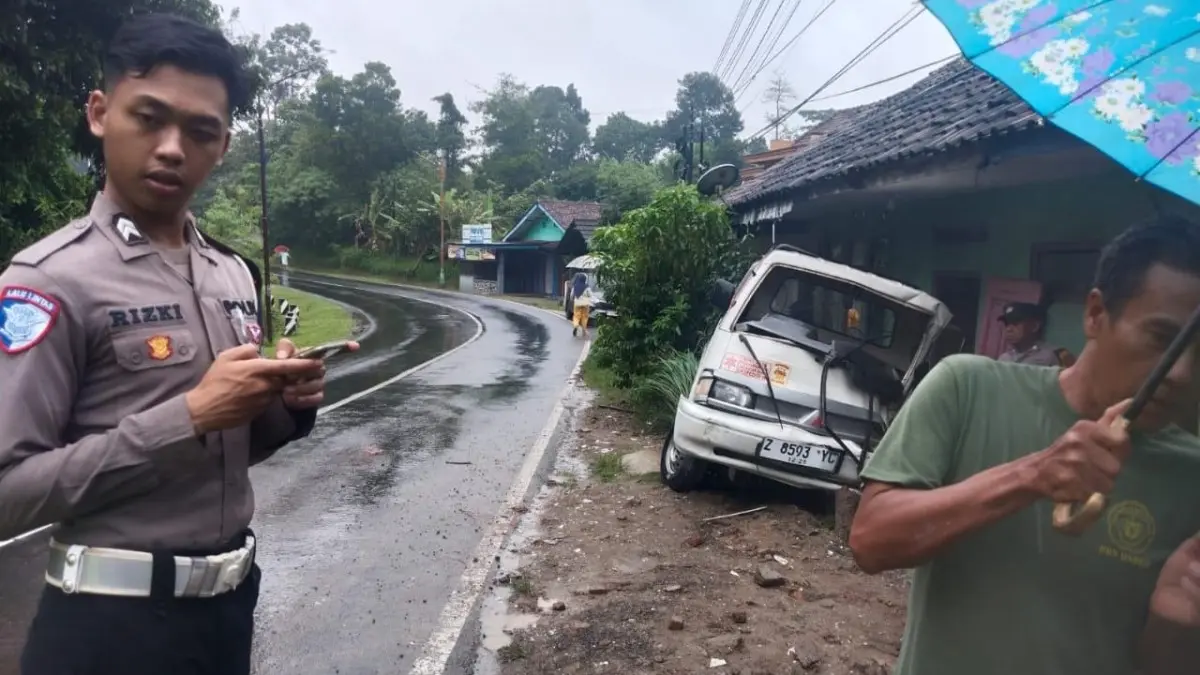 Kecelakaan Mobil Kembali Terjadi di Kota Banjar