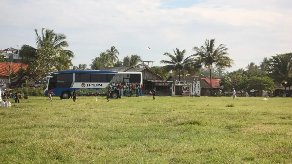 Lokasi Parkir Bus Wisata di Kabupaten Pangandaran Dialihkan