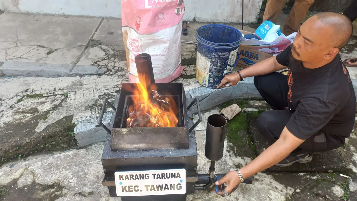 alat pembakar sampah terbaru