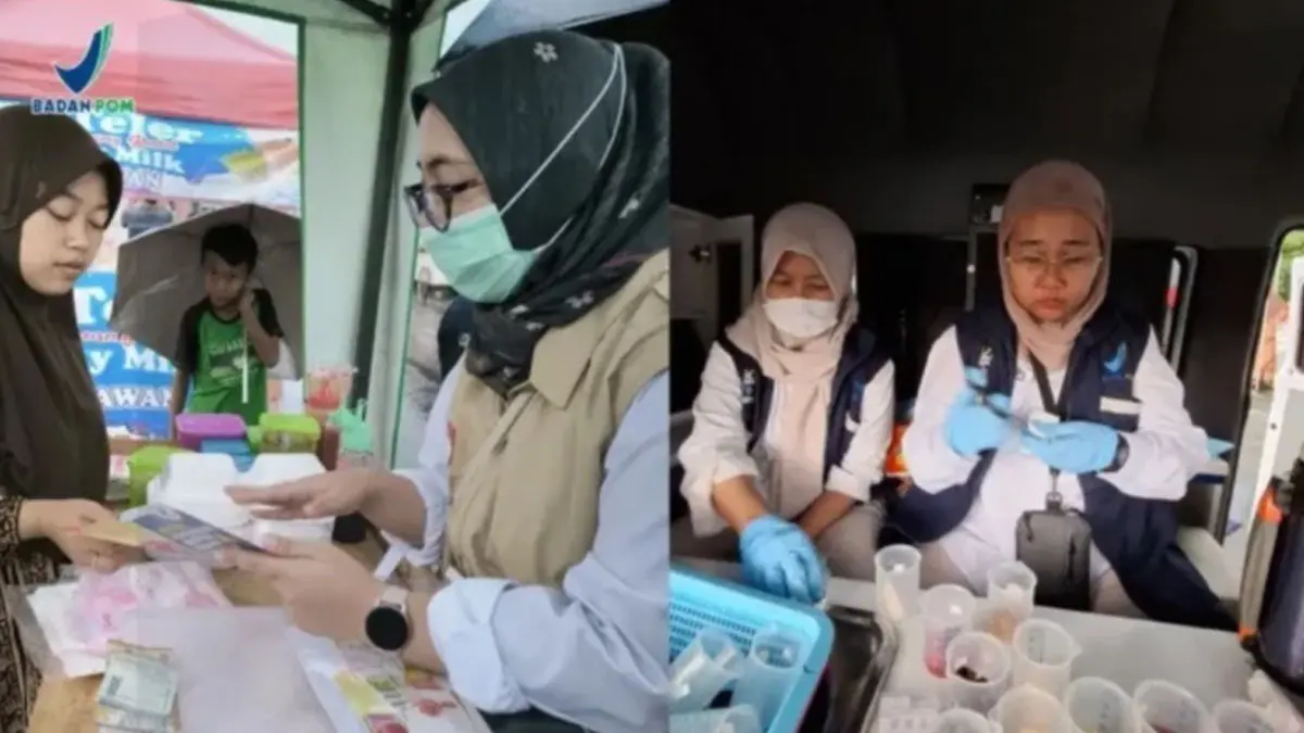 pemeriksaan makanan oleh BPOM Tasikmalaa