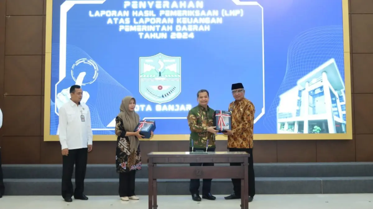 Kota Banjar sebagai peraih opini WTP terbanyak di Provinsi Jawa Barat