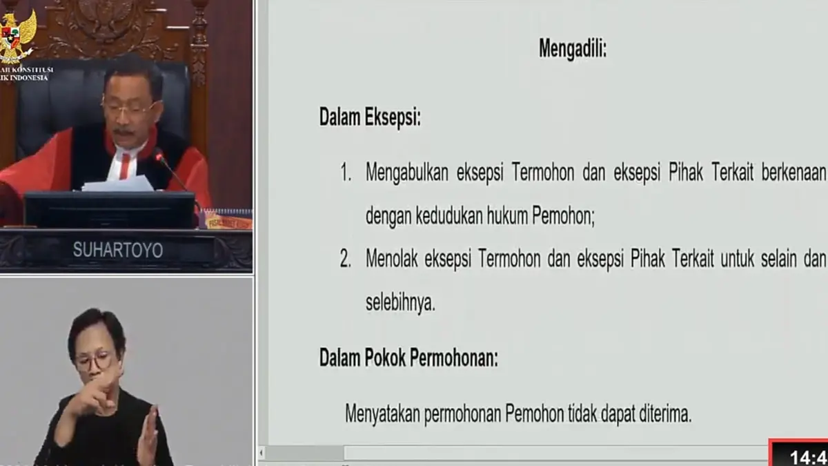MK tolak gugatan Iwan-Dede dan Ai-Iip