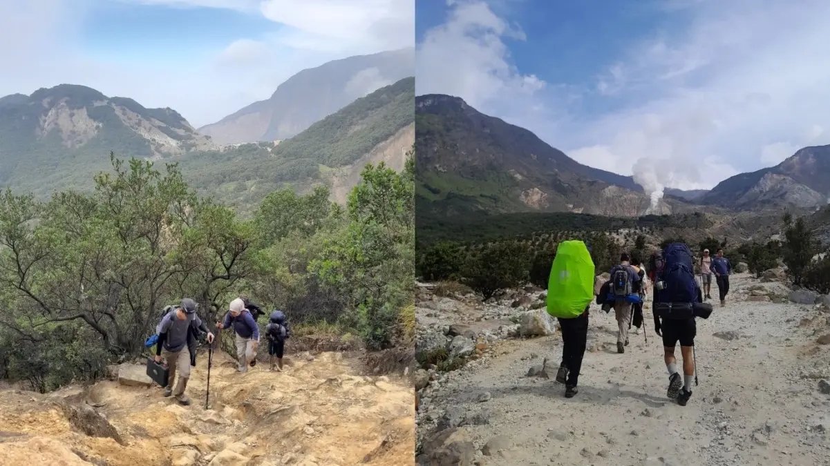 Taman Wisata Alam Gunung Papandayan menjadi destinasi wisata paling populer di Kabupaten Garut
