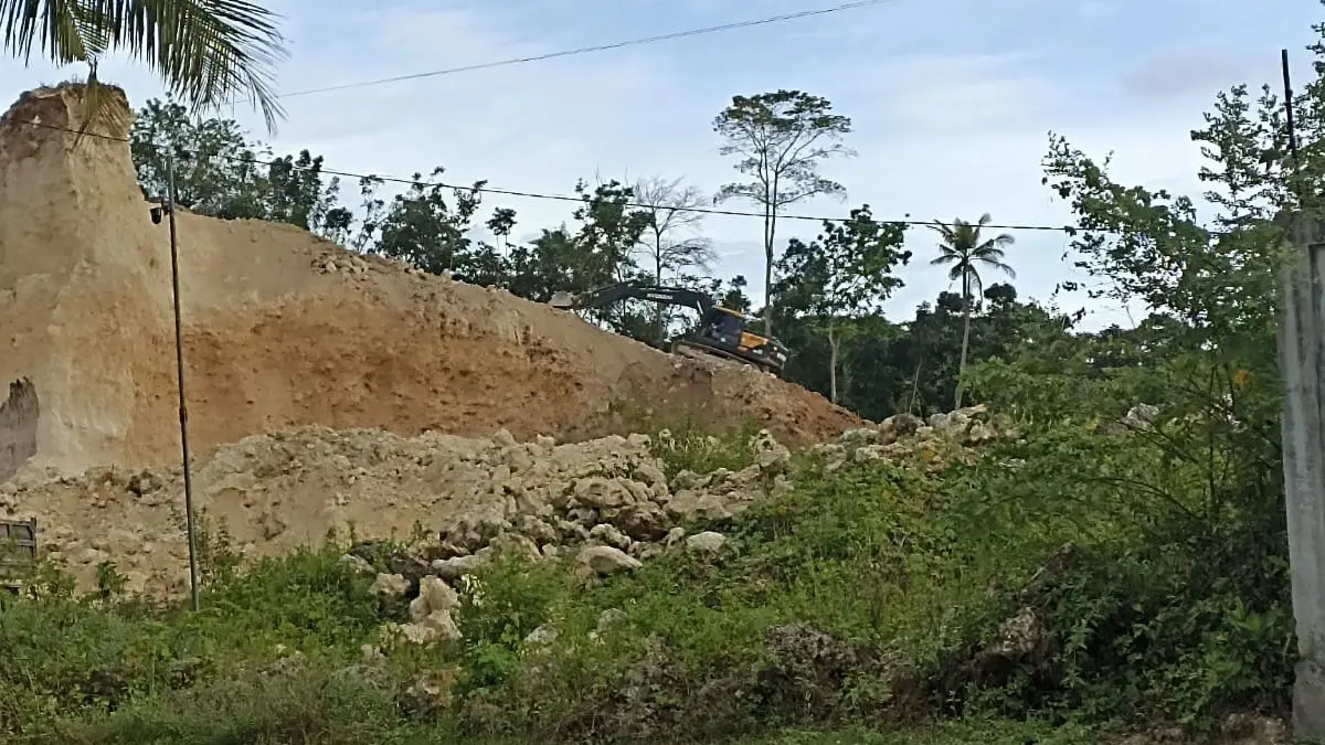 tambang ilegal galian c di pangandaran