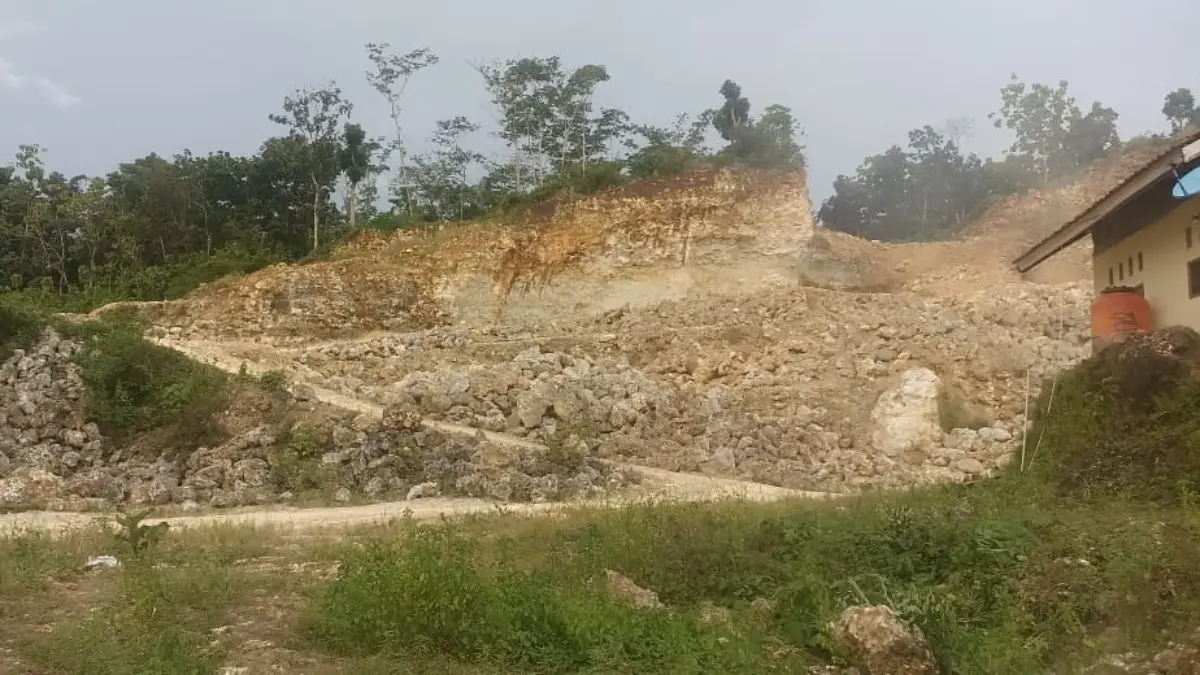 Tambang Galian C Ilegal di Pangandaran