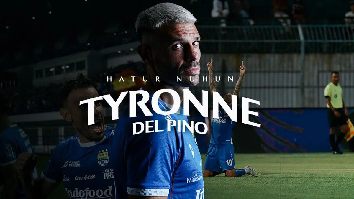 Jatuh Bangun Tyronne del Pino di Persib