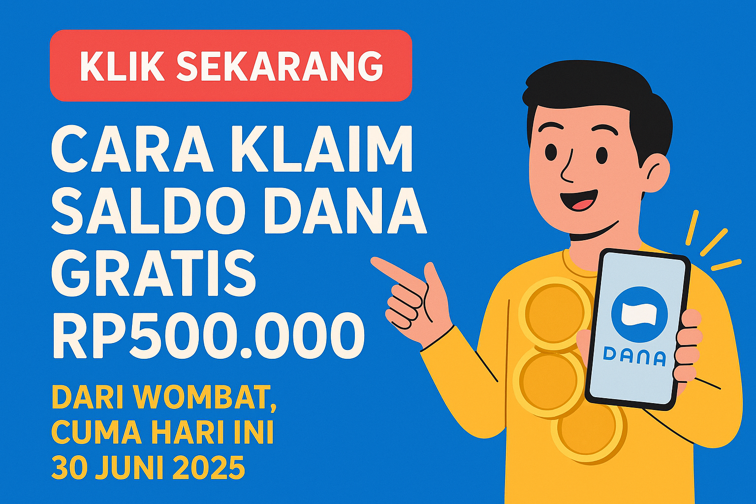 Klaim Saldo DANA Gratis