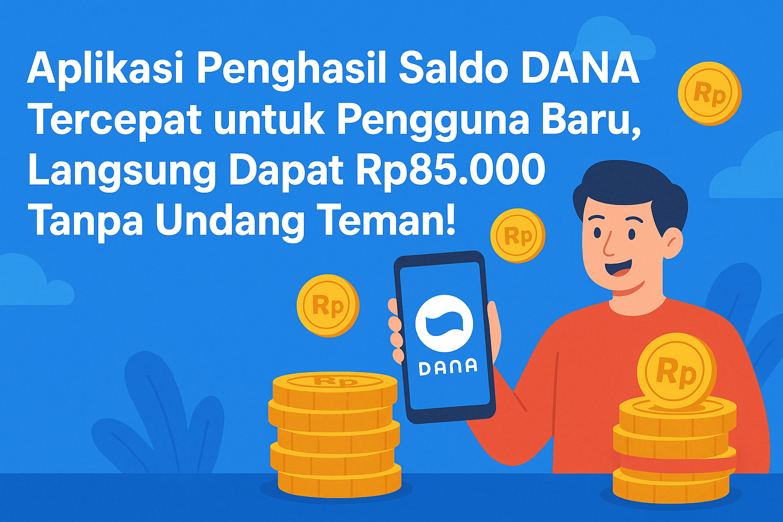 Aplikasi penghasil saldo DANA tercepat