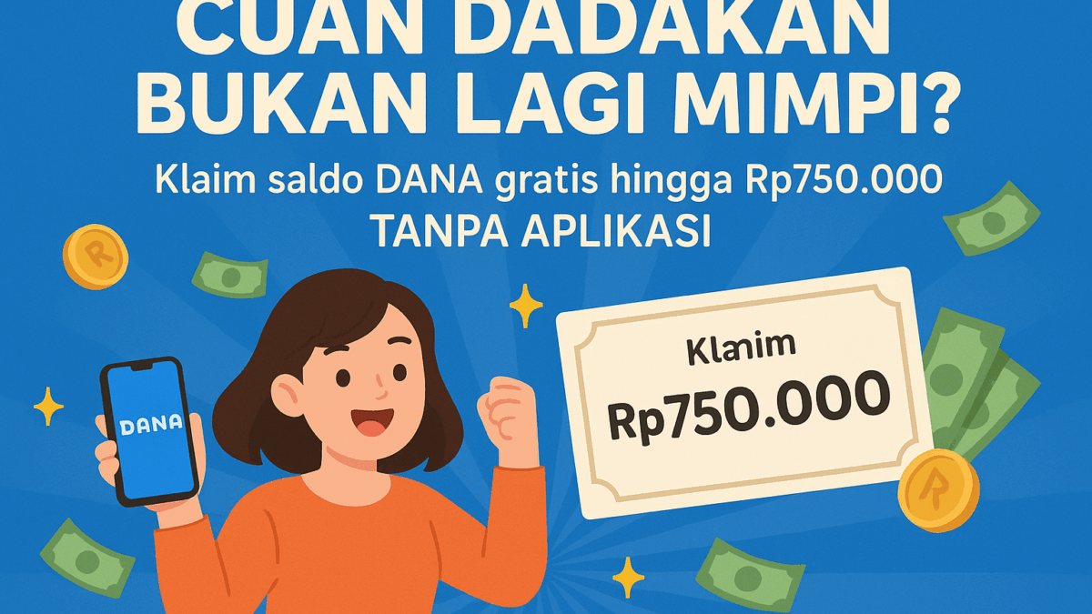 Klaim Saldo DANA Gratis