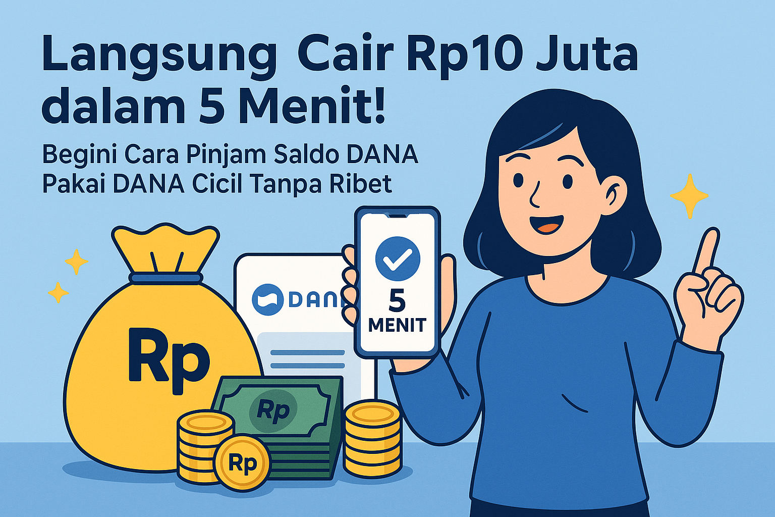 Cara Pinjam Saldo DANA Pakai DANA Cicil
