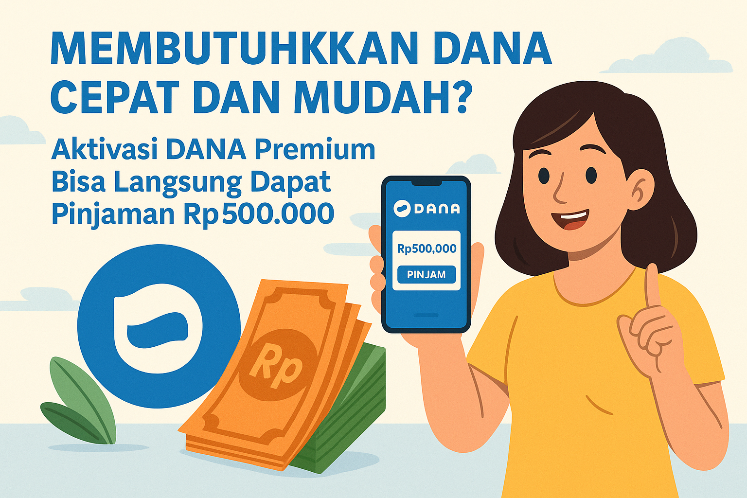 Aktivasi DANA Premium