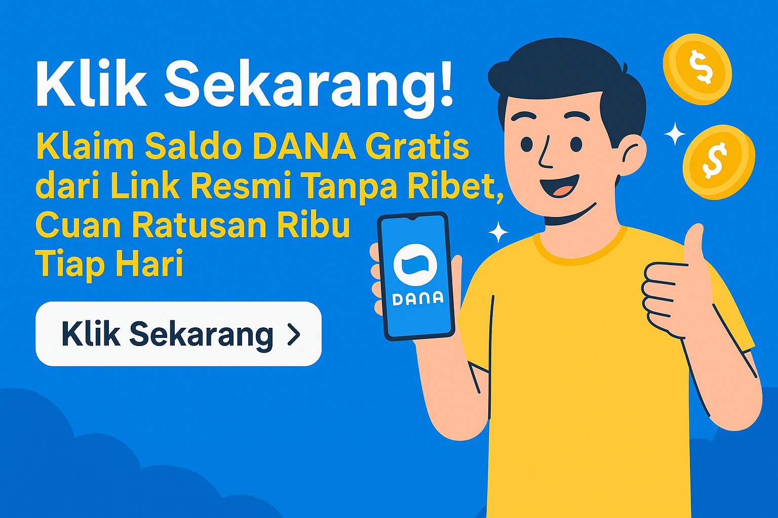 Klaim Saldo DANA Gratis
