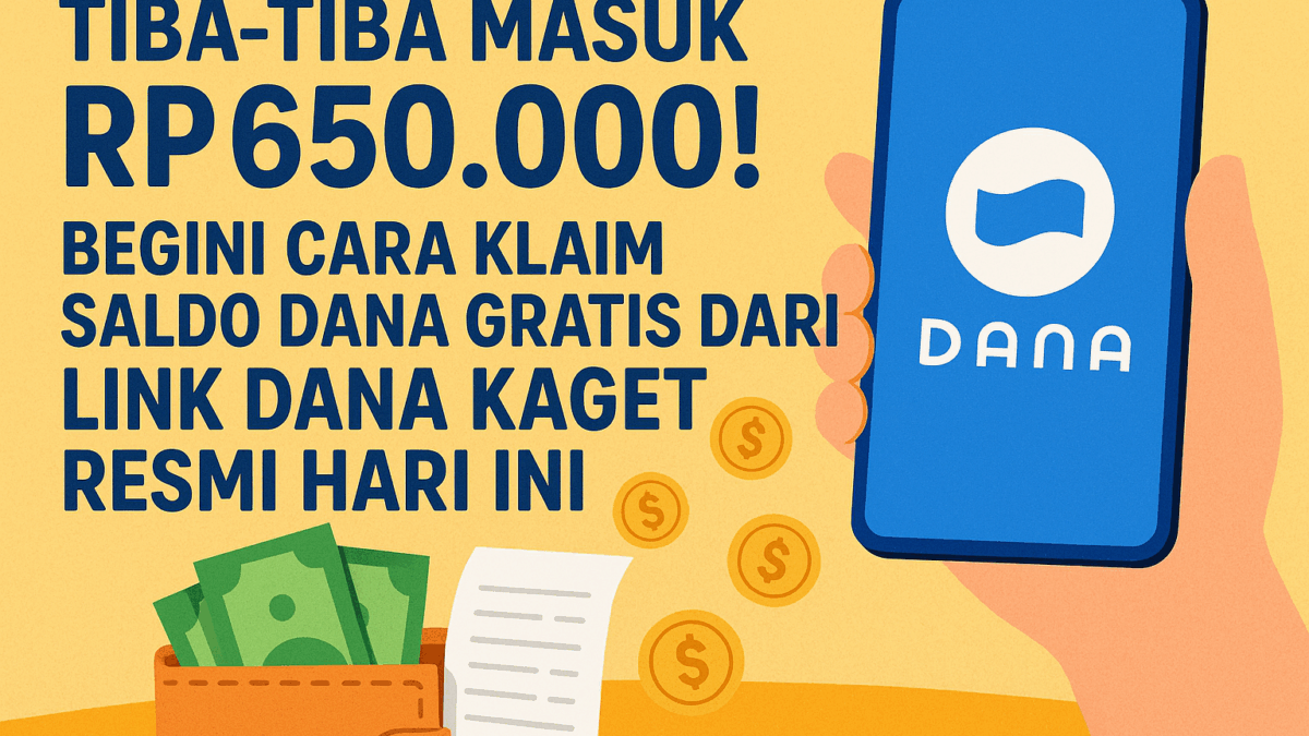 Saldo DANA Gratis