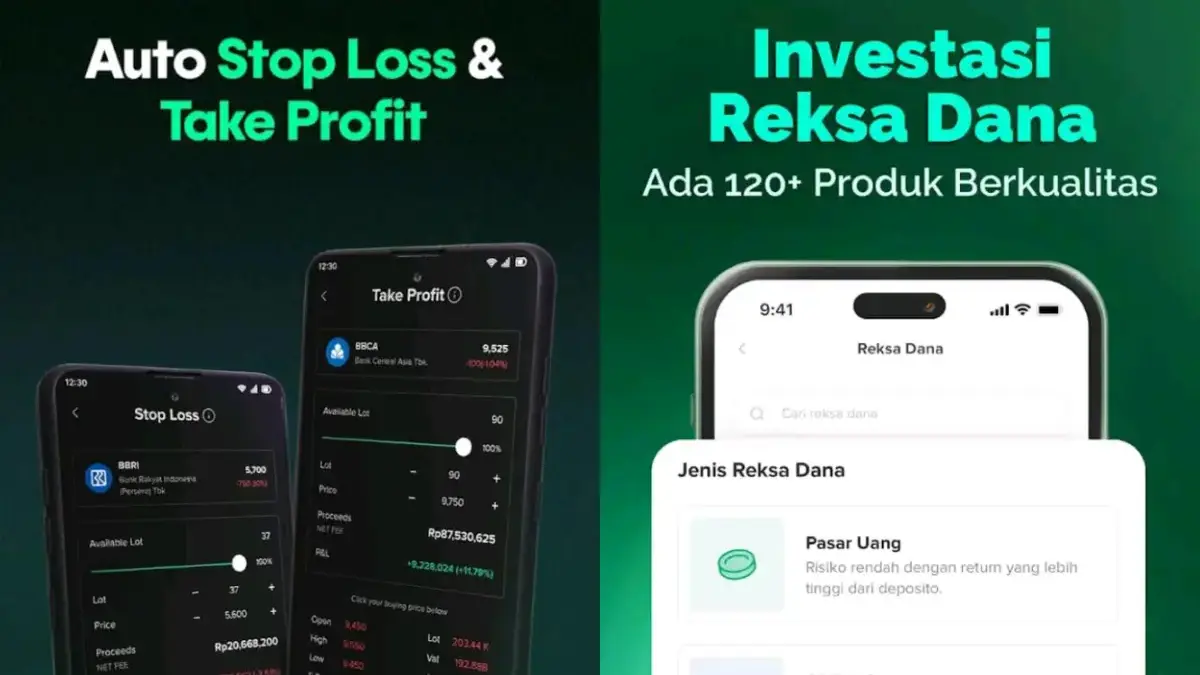 Top 5 Aplikasi Investasi Saham dan Reksa Dana Terbaik 2025 (play store)