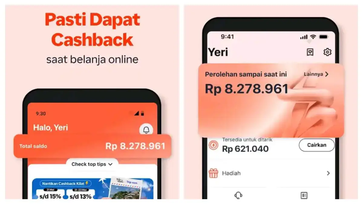 Belanja Online Bisa Dapat Cashback (istimewa: play store ShopBack)