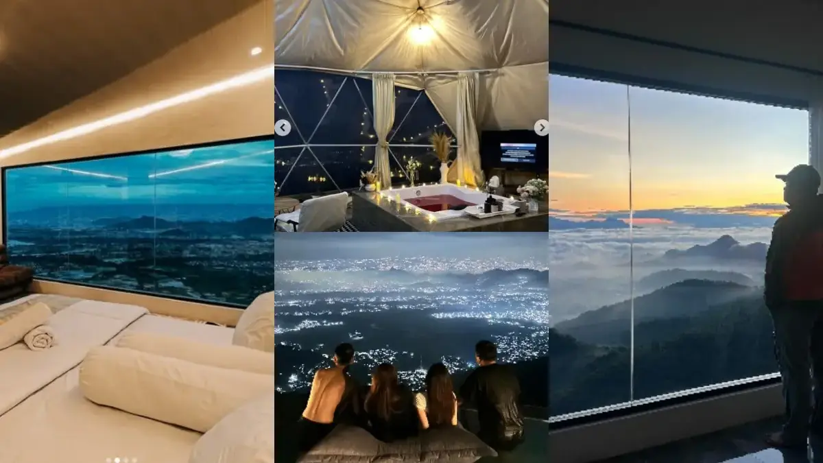 Staycation di Atas Awan (instagram.com @gantolebandung360)