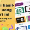 Isi Survey, Aplikasi Penghasil Uang (istimewa: Play Store Golden Surveys)