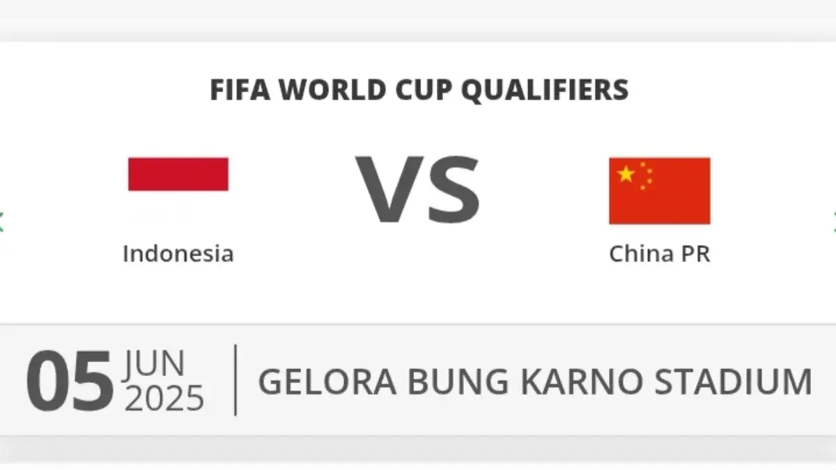 Timnas Indonesia vs China
