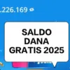 Saldo dana gratis 2025