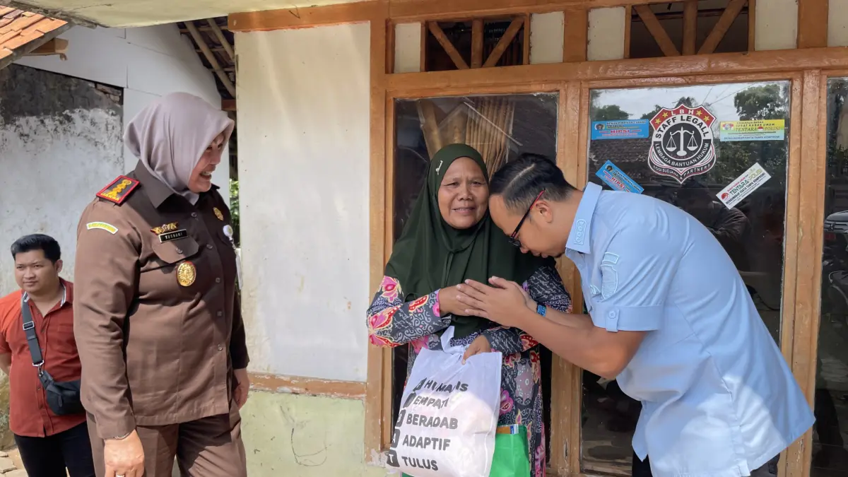 Bantuan sembako gratis, kejaksaan negeri kota tasikmalaya