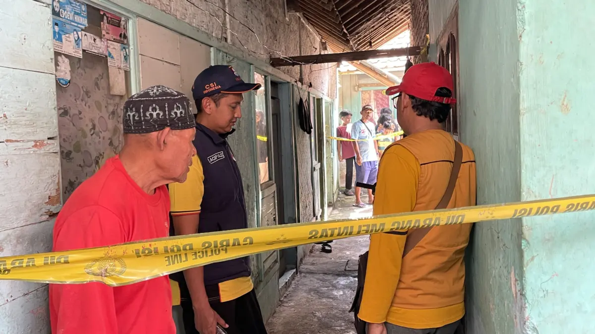 Mas parkir meninggal di kontrakan,