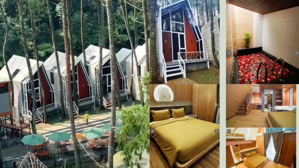 Staycation Buat Honeymoon yang Romantis Abis (istimewa: inspiracabinpangalengan.com)