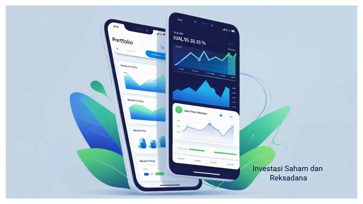 Ilustrasi Investasi Sahama dan Reksadana (leonardo.ai)