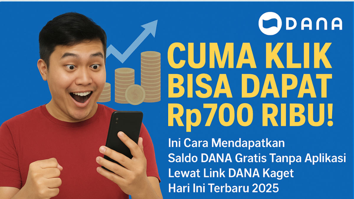 Saldo DANA Gratis Tanpa Aplikasi