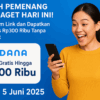 DANA Kaget Hari Ini