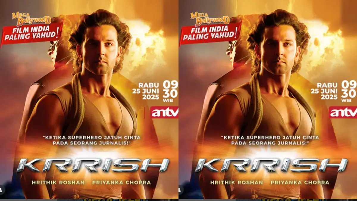 Mega Bollywood Krrish di ANTV (instagram.com @antv)