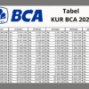 KUR BCA 2025