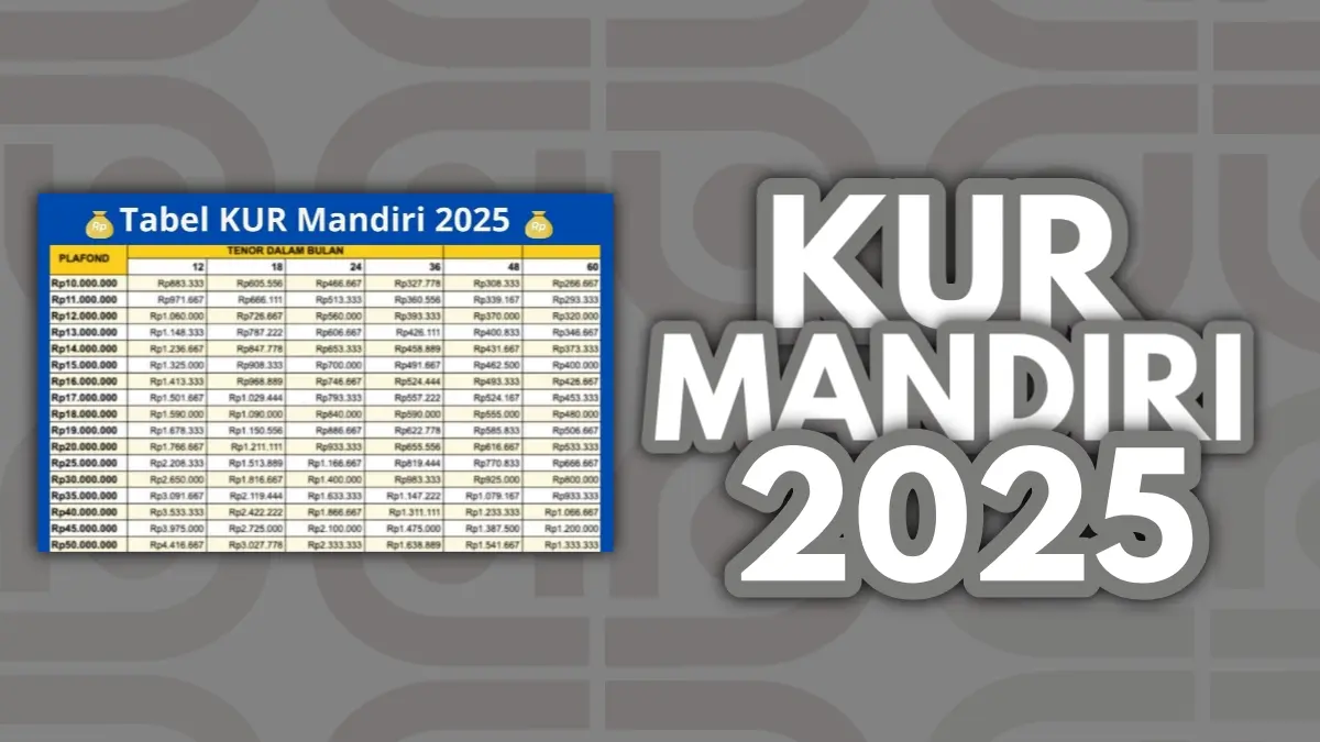 KUR Mandiri 2025
