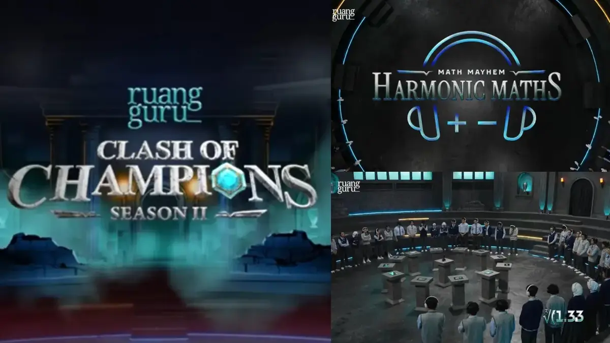 Rekap Seru Clash of Champions Season 2 Episode 1 (tangkapan layar YouTube Ruangguru)