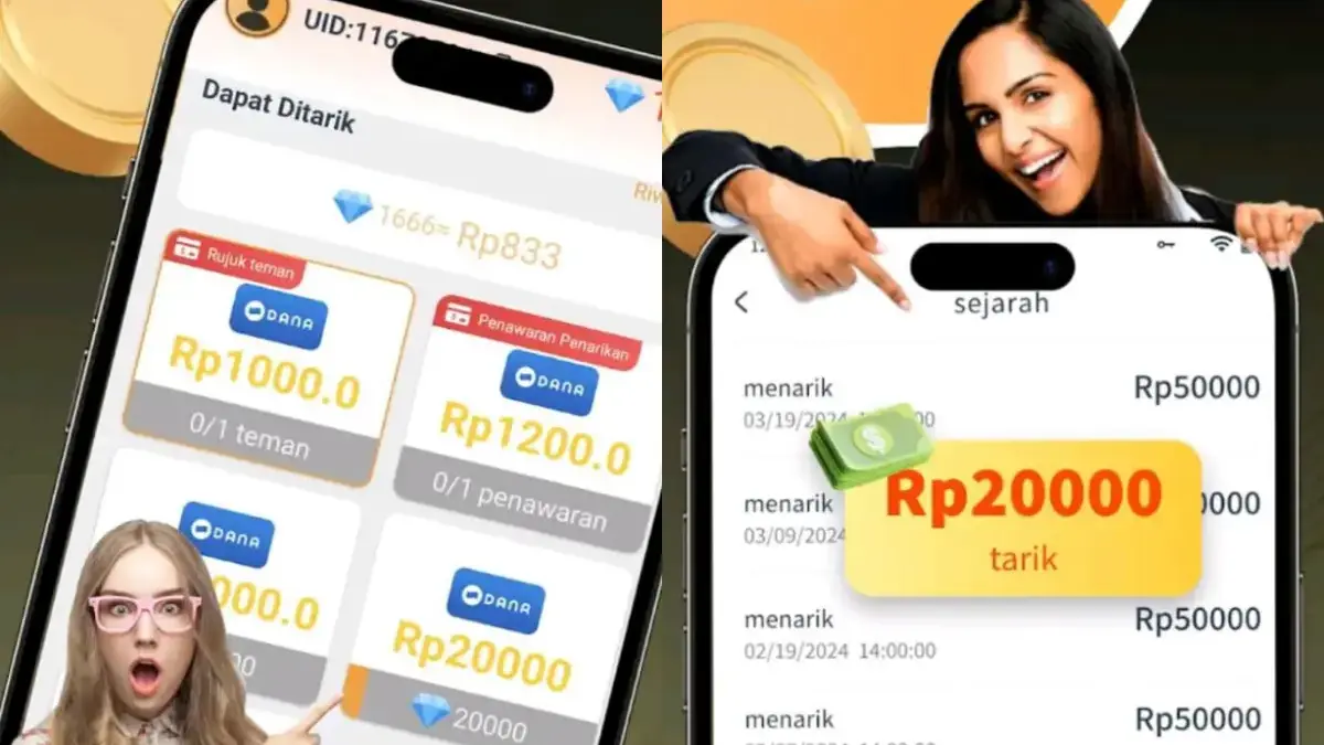 Cuma Selesaikan Tugas Harian, Bisa Dapat Saldo DANA (istimewa: play store)