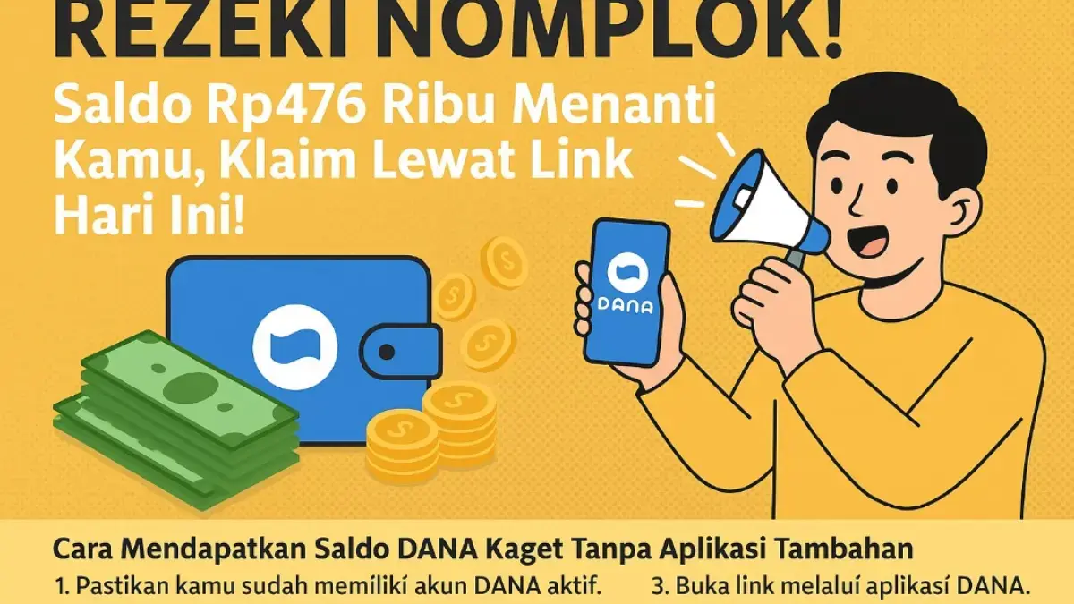 Saldo DANA Kaget Tanpa Aplikasi Tambahan