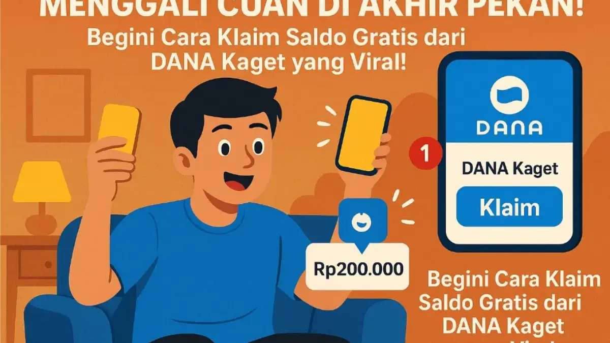 Cara Klaim Saldo Gratis dari DANA Kaget