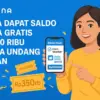 Saldo Dana Gratis