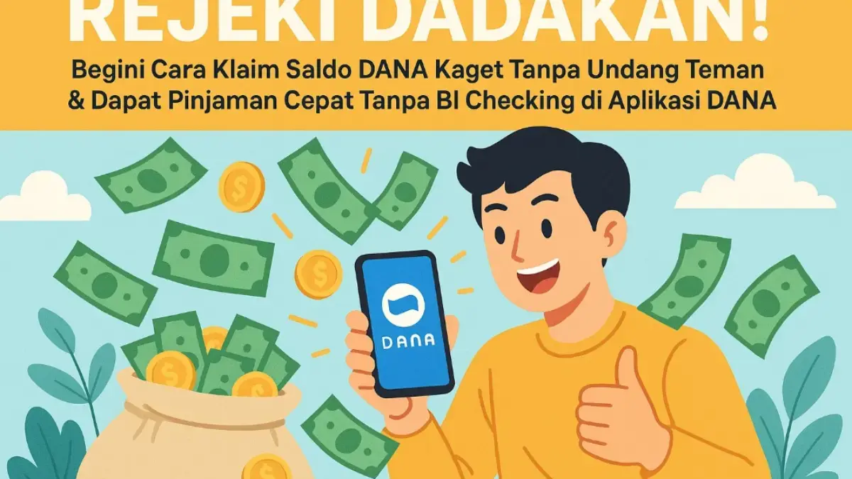 Klaim Saldo DANA Kaget